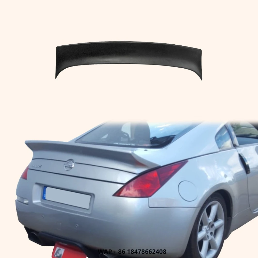 Car Parts Boot Lid Wing Lip for Nissan Fairlady 350Z Z33 GEN Style Duckbil Fiberglass Unpaint Rear Spoiler
Car Parts Boot Lid Wing Lip for Nissan Fairlady 350Z Z33 GEN Style Duckbil Fiberglass Unpaint Rear Spoiler