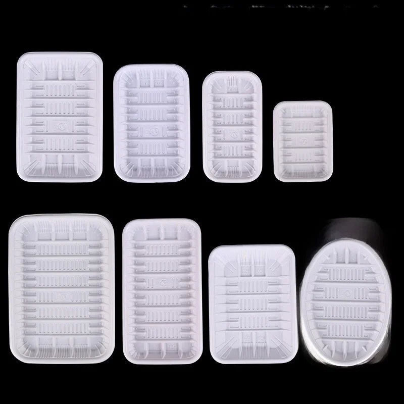 Disposable Plastic Rectangular Fruit Vegetable Packaging Box White Color Food Freshness Storage Tray Eco-Friendly Takeout Con...
Disposable Plastic Rectangular Fruit Vegetable Packaging Box White Color Food Freshness Storage Tray Eco-Friendly Takeout Con...