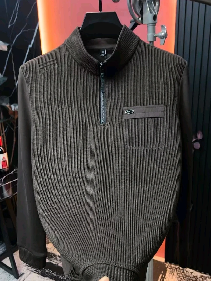 Faionable Casual Zip-Up Hoodie T-irt Stand Collar Long Sve Antibacterial Youthful Trendy All-Match Winter Apparel
Faionable Casual Zip-Up Hoodie T-irt Stand Collar Long Sve Antibacterial Youthful Trendy All-Match Winter Apparel