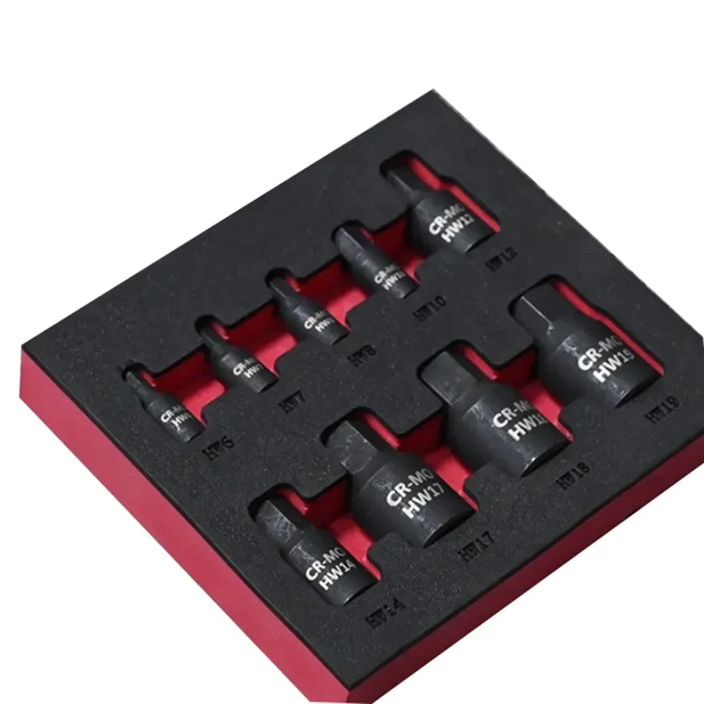 High Quality Practical Hex Bit Socket Socket H8 1/4 Hand 38mm Tools 9Pcs/set Black Drive H12 H14 H17 H18 H19 H6
High Quality Practical Hex Bit Socket Socket H8 1/4 Hand 38mm Tools 9Pcs/set Black Drive H12 H14 H17 H18 H19 H6