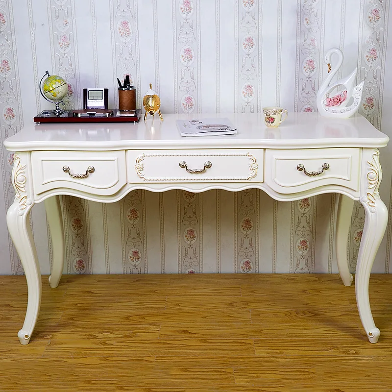 European-style desk student table wholesale simple writing desk computer solid wood solid wood computer
European-style desk student table wholesale simple writing desk computer solid wood solid wood computer