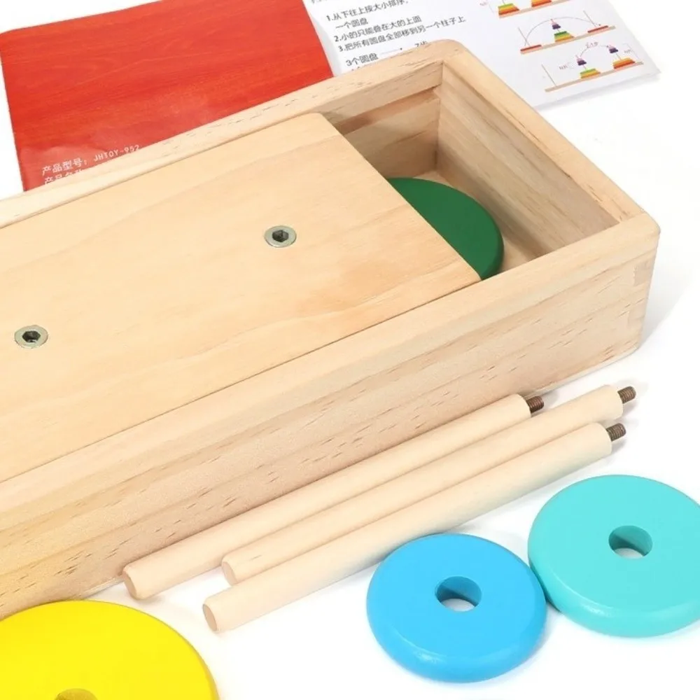 Table Game 10 Rings Wooden Puzzle Stack Tower Rainbow Colors Classic Educational with Storage Box Logic Puzzle Birthday Gifts
Table Game 10 Rings Wooden Puzzle Stack Tower Rainbow Colors Classic Educational with Storage Box Logic Puzzle Birthday Gifts