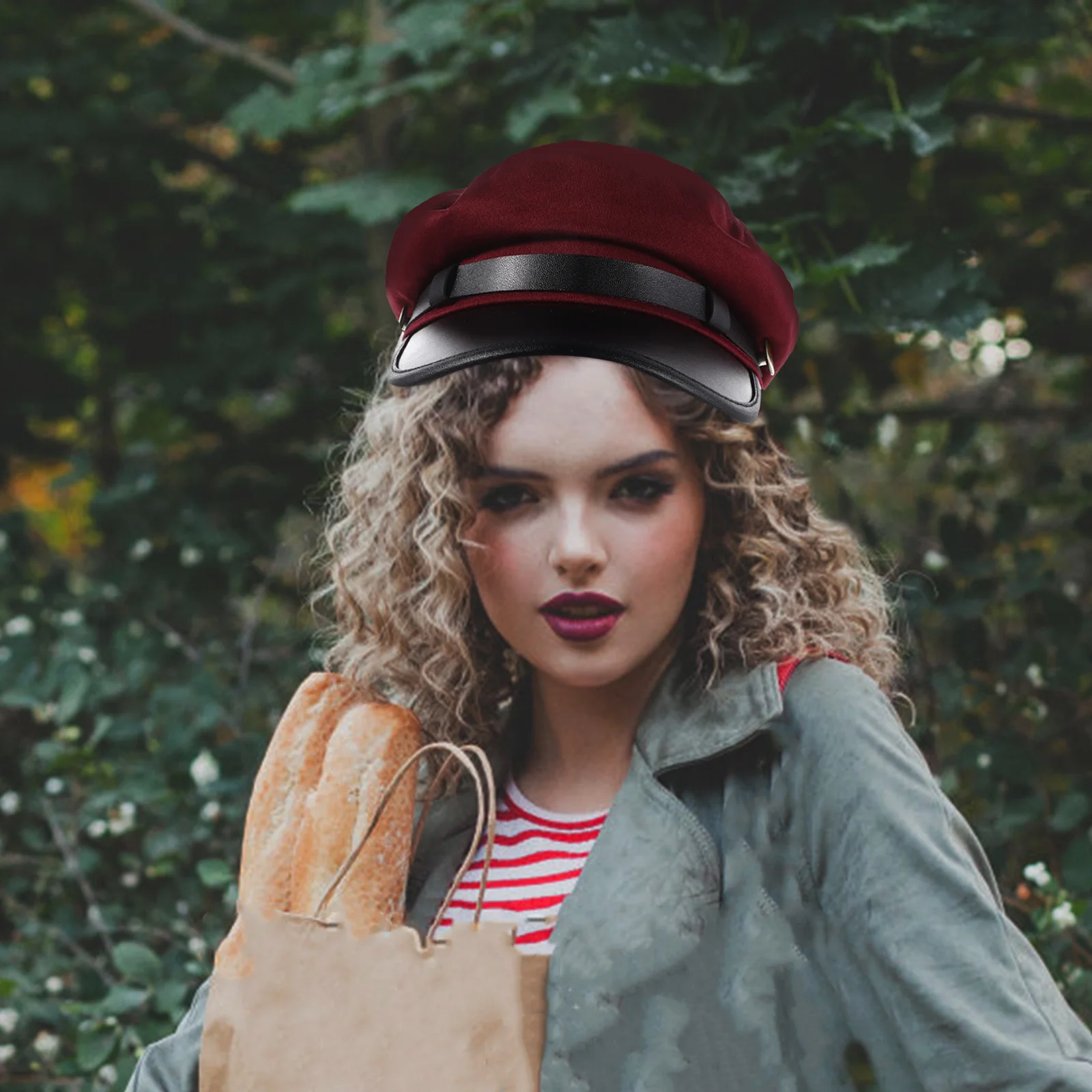 Vintage Wine Hat for Women Sailor Ship Cap British Flat Top Fisherman Newsboy Cap Cotton Fiddler Style Retro Yacht
Vintage Wine Hat for Women Sailor Ship Cap British Flat Top Fisherman Newsboy Cap Cotton Fiddler Style Retro Yacht