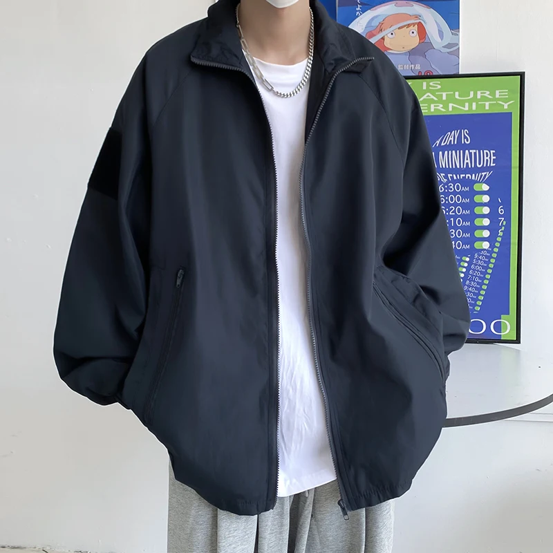 2024 Spring Autumn Casual Loose Solid Fashion Slim Bomber Jacket Men Overcoat New Arrival Baseball Jackets Men's Jacket B61
2024 Spring Autumn Casual Loose Solid Fashion Slim Bomber Jacket Men Overcoat New Arrival Baseball Jackets Men's Jacket B61