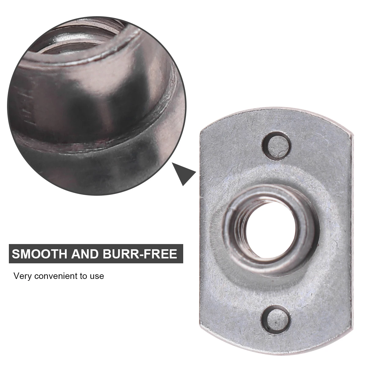 15pcs T-Shaped Welded Nut Carbon Steel T-Nuts Pronged Tee Nut For Wood Indoor Outdoor Use M6 Silver Grey
15pcs T-Shaped Welded Nut Carbon Steel T-Nuts Pronged Tee Nut For Wood Indoor Outdoor Use M6 Silver Grey