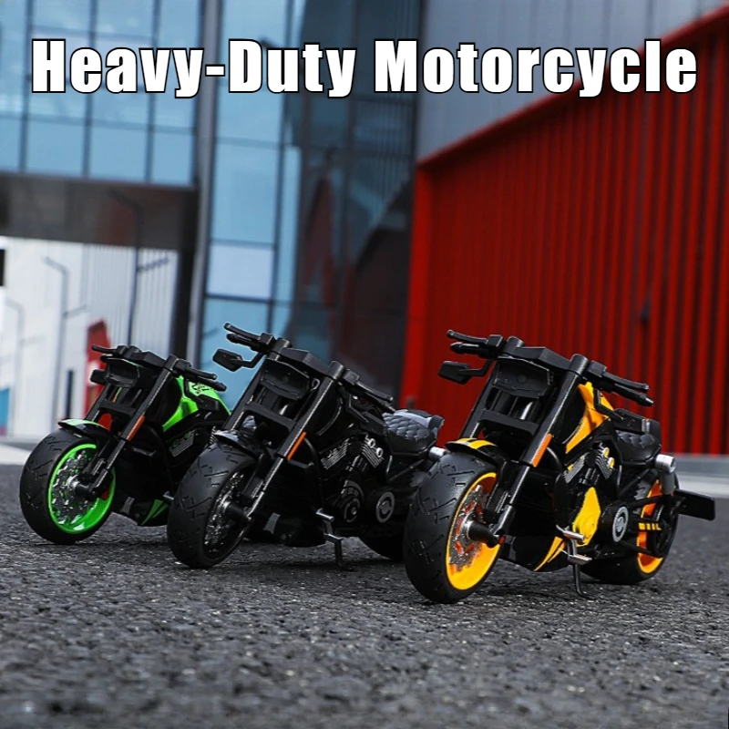 1:10 Retro Heavy-Duty Motorcycle Model Alloy Diecast Simulation Car Sound and Light Series Toys Hobby Collection Gifts
1:10 Retro Heavy-Duty Motorcycle Model Alloy Diecast Simulation Car Sound and Light Series Toys Hobby Collection Gifts