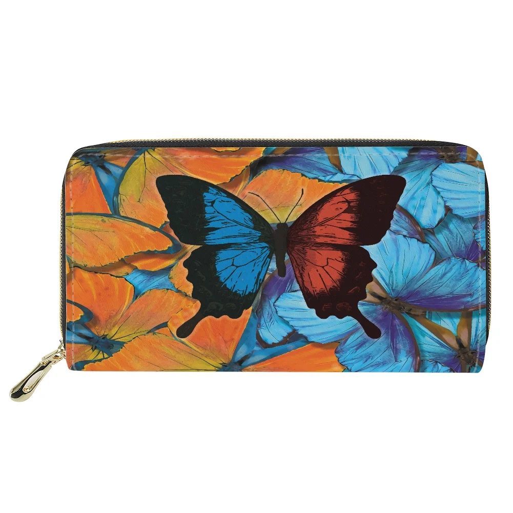 Women Wallets Animal butterfly Printing Female Purse Split Zipper Multiple Card Phone Bags Handbag Carteira Feminina
Women Wallets Animal butterfly Printing Female Purse Split Zipper Multiple Card Phone Bags Handbag Carteira Feminina