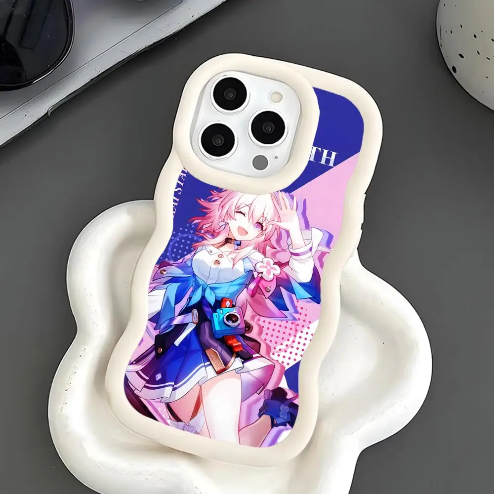 HSR March Phone Case for iPhone 17 16 15 14 13 12 11 Air Pro Max Plus White Soft TPU Wavy Edge Cover
HSR March Phone Case for iPhone 17 16 15 14 13 12 11 Air Pro Max Plus White Soft TPU Wavy Edge Cover