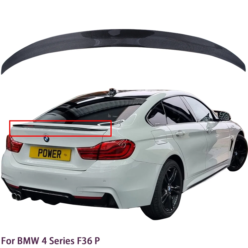 For BMW 4 Series F36 4Door Cran Coupe P Style Carbon fiber Rear Spoiler Trunk wing 2014-2019
For BMW 4 Series F36 4Door Cran Coupe P Style Carbon fiber Rear Spoiler Trunk wing 2014-2019