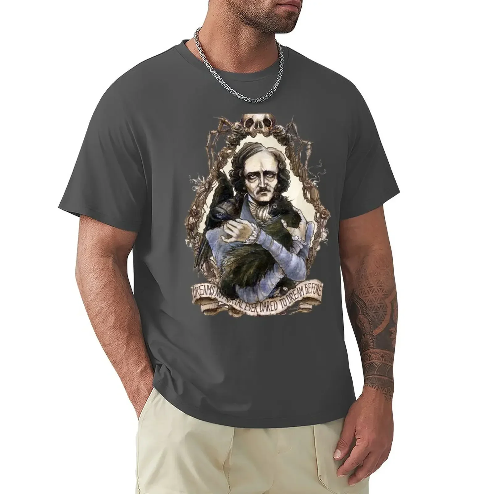 Edgar Allan Poe & Friends T-Shirt basketball graphic tees oversized t shirt Men's t-shirts
Edgar Allan Poe & Friends T-Shirt basketball graphic tees oversized t shirt Men's t-shirts
