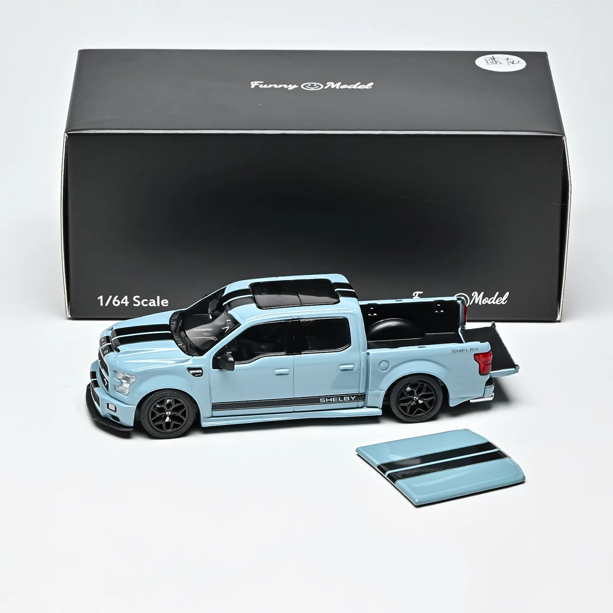 FM 1:64 Ford Raptor Shelby F150 Pickup Truck Super Snake Simulation Diecast Car Model
FM 1:64 Ford Raptor Shelby F150 Pickup Truck Super Snake Simulation Diecast Car Model