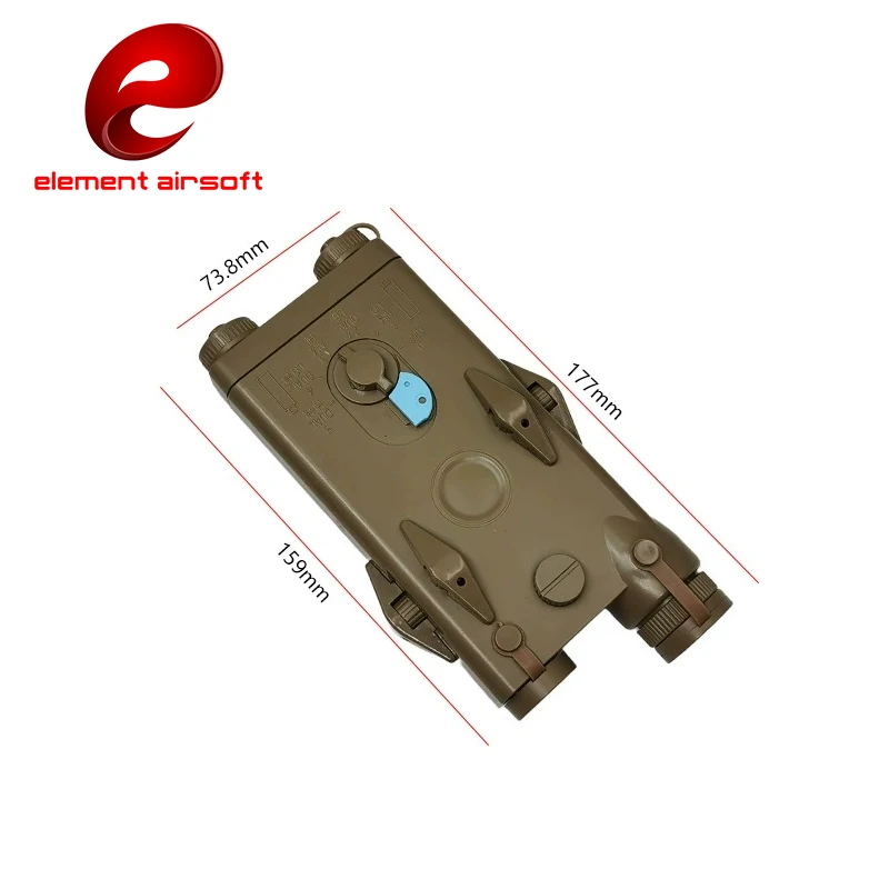 Nylon Non functional Edition PEQ2 Decorative Nylon Battery Box Equipment 20MM Rail
Nylon Non functional Edition PEQ2 Decorative Nylon Battery Box Equipment 20MM Rail