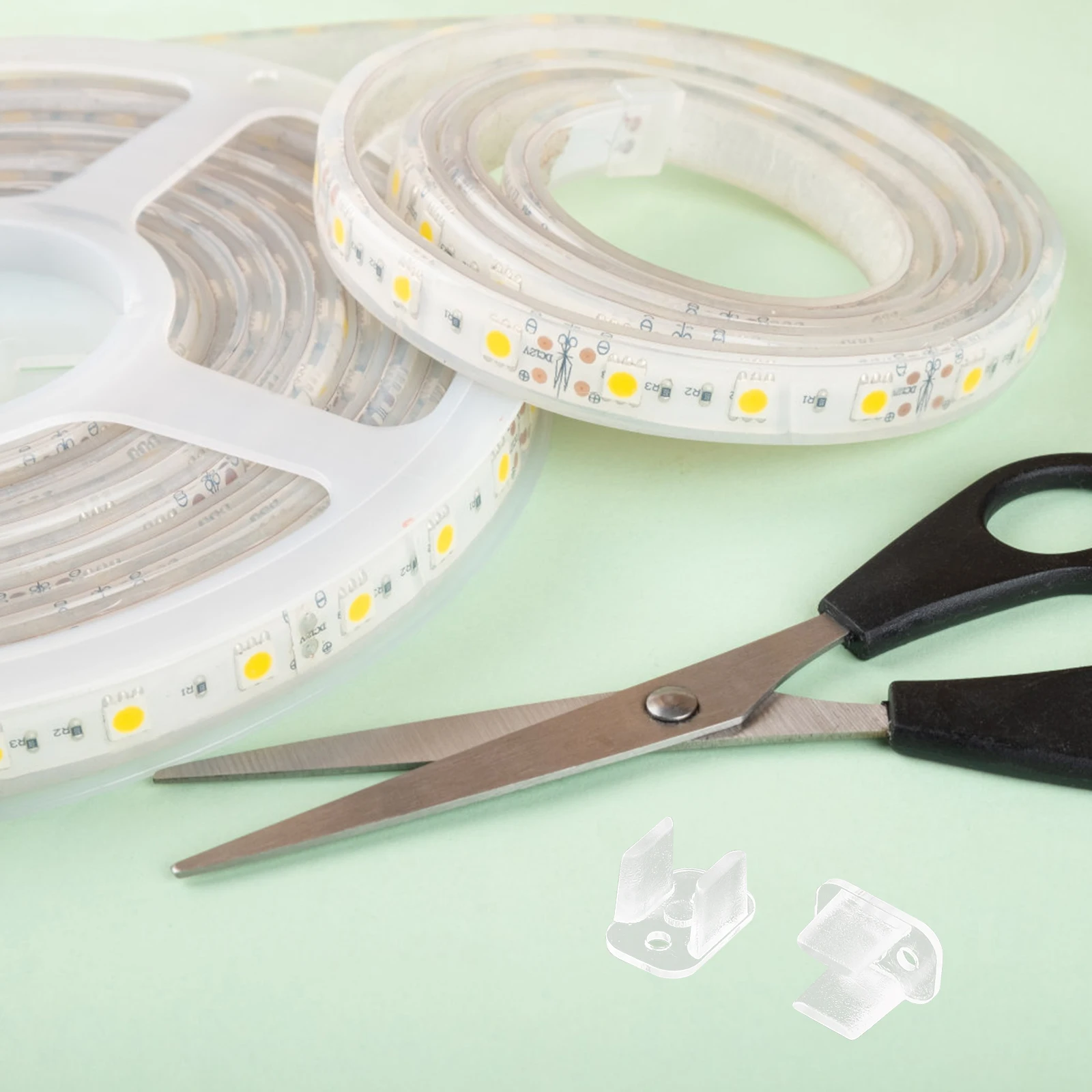 100 pcs LED Strip Clips for 6MM Wide Fixing Buckle Mounting Bracket Neon Plastic Lamp Accessories LED Lighting
100 pcs LED Strip Clips for 6MM Wide Fixing Buckle Mounting Bracket Neon Plastic Lamp Accessories LED Lighting