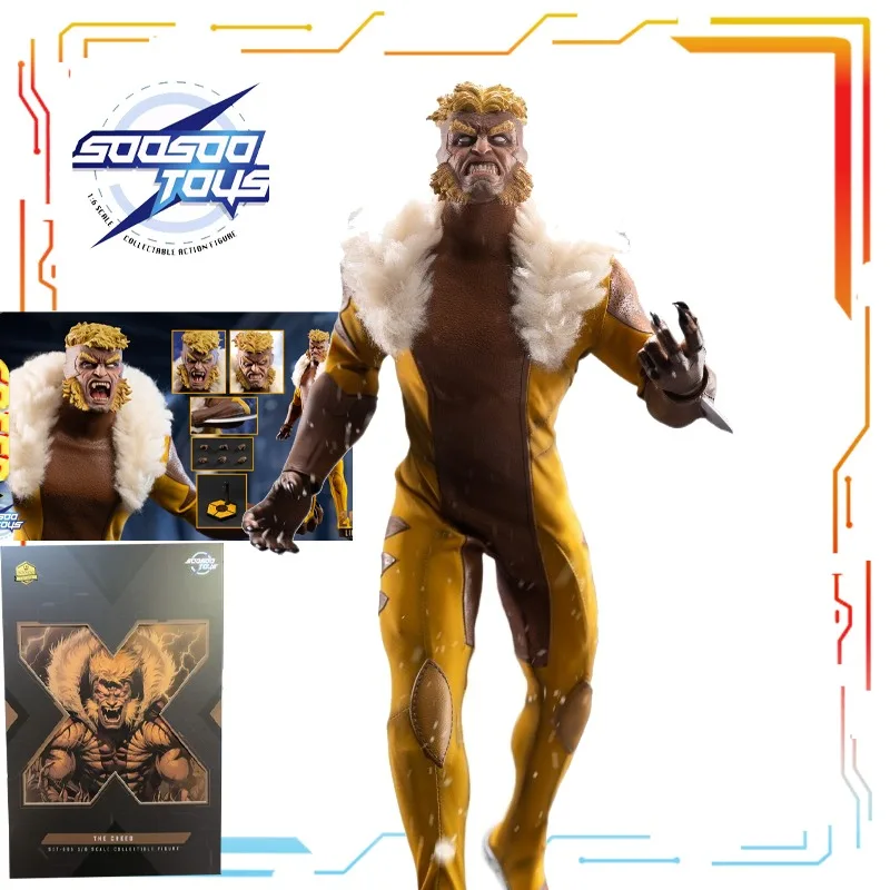 Soosootoys Produces 1/6 Finished Movable Figurine Model Series X-Men Anime Saber Toothed Tiger Character Models
Soosootoys Produces 1/6 Finished Movable Figurine Model Series X-Men Anime Saber Toothed Tiger Character Models