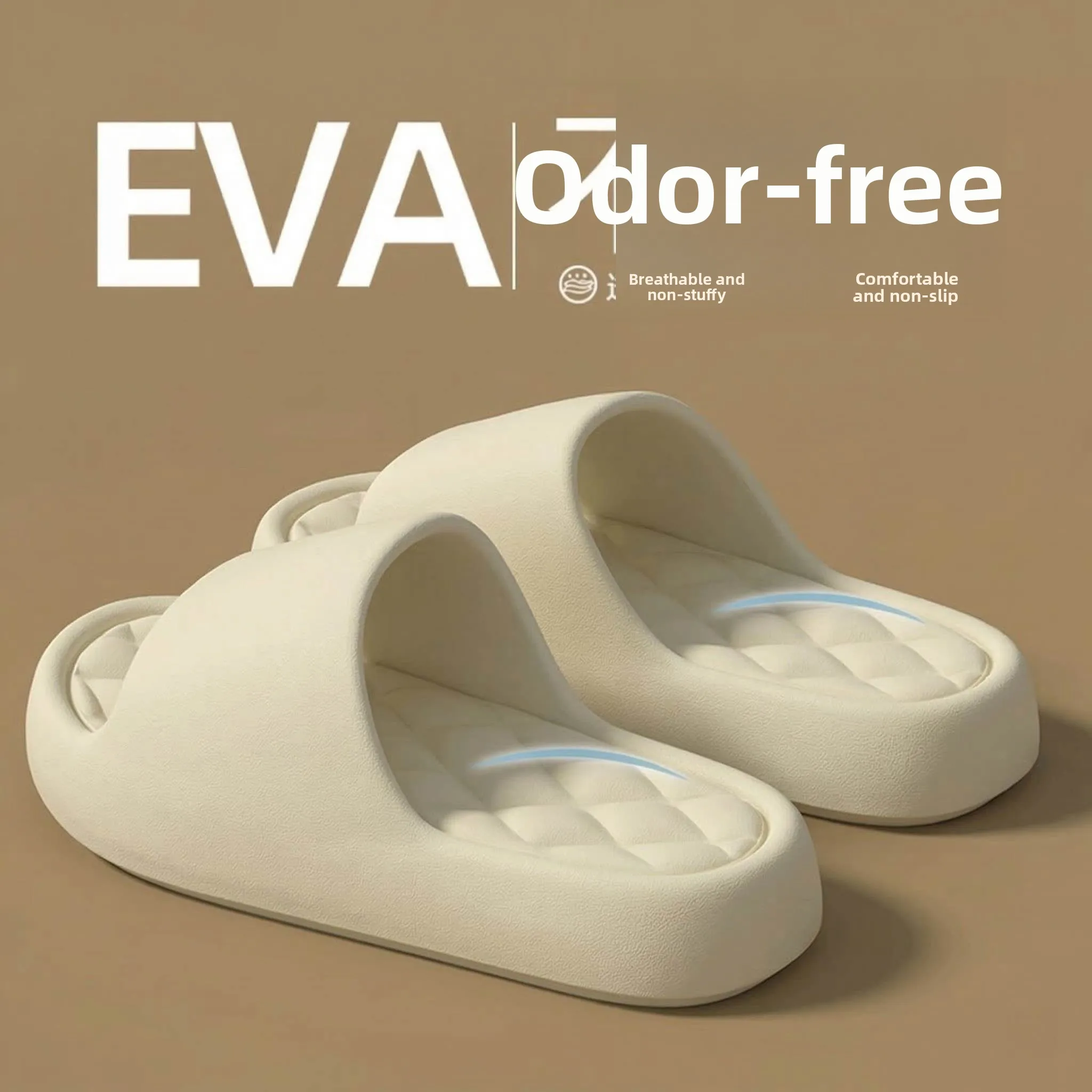 EVA Home Slippers Indoor Bathroom Anti-Slip Summer Outdoor Fashionable Men Women Slippers Comfortable Soft Breathable Sandals
EVA Home Slippers Indoor Bathroom Anti-Slip Summer Outdoor Fashionable Men Women Slippers Comfortable Soft Breathable Sandals