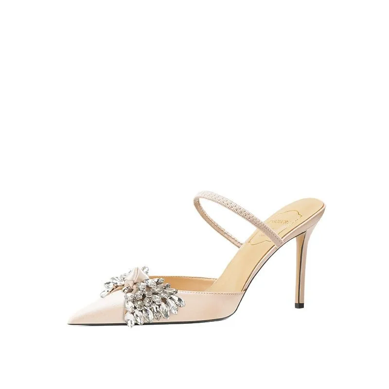 96. Нежные женские босоножки на высоком каблуке Baotou. Женская обувь на тонком каблуке. Темпераментная пустая обувь из овчины со стразами сзади. Chaussures.
96. Нежные женские босоножки на высоком каблуке Baotou. Женская обувь на тонком каблуке. Темпераментная пустая обувь из овчины со стразами сзади. Chaussures.