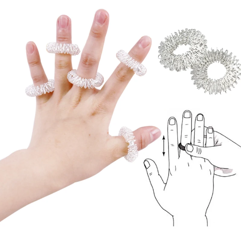 100 PCS Acupressure Rings Spiky Finger Ring Acupressure Finger Rings Set for Teens Adults Stress Reducer Massager Stress Relief
100 PCS Acupressure Rings Spiky Finger Ring Acupressure Finger Rings Set for Teens Adults Stress Reducer Massager Stress Relief