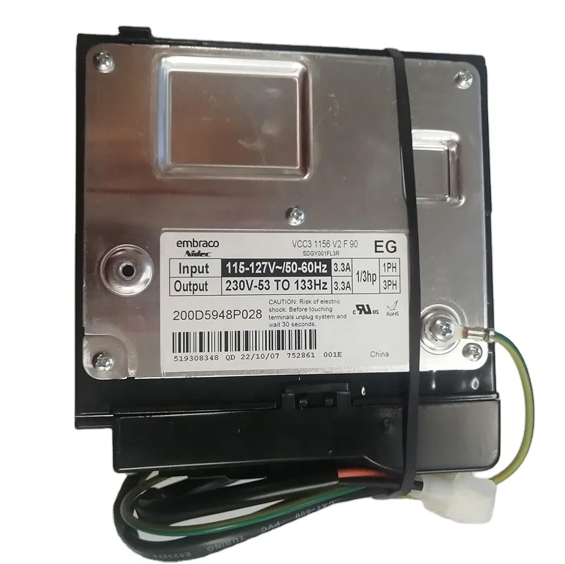 519308348 VCC3 1156 Refrigerator Inverter 115-127V 50-60Hz
519308348 VCC3 1156 Refrigerator Inverter 115-127V 50-60Hz
