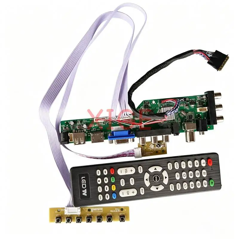Drive Board Fit LP145WH1 LTN145AT01 N134B6 LTN160AT06 1366x768 40-Pin LVDS Laptops Monitor HDMI/VGA/AV/USB/DVB 1366*768 Kit DIY
Drive Board Fit LP145WH1 LTN145AT01 N134B6 LTN160AT06 1366x768 40-Pin LVDS Laptops Monitor HDMI/VGA/AV/USB/DVB 1366*768 Kit DIY