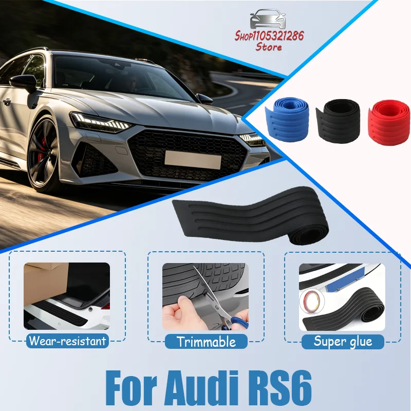 For Audi RS6 Car Trunk Bumper Protector Trim Door Guard Strip Auto Sill Plate Protector Rubber Anti-Scratch Accessories
For Audi RS6 Car Trunk Bumper Protector Trim Door Guard Strip Auto Sill Plate Protector Rubber Anti-Scratch Accessories