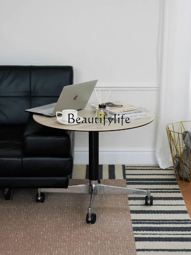 S Portable Coffee Table Multi-Functional Portable Side Cabinet Simple Living Room Creative Lifting Small round Table
S Portable Coffee Table Multi-Functional Portable Side Cabinet Simple Living Room Creative Lifting Small round Table