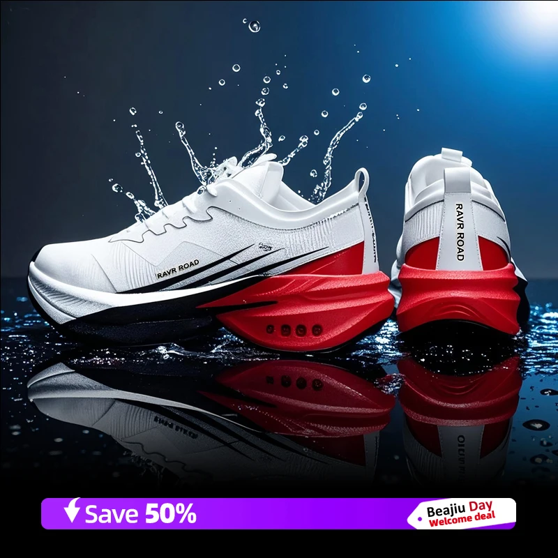 Мужские спортивные кроссовки для бега, повседневные марафонские дышащие легкие женские удобные спортивные нескользящие прогулочные кроссовки на открытом воздухе
Мужские спортивные кроссовки для бега, повседневные марафонские дышащие легкие женские удобные спортивные нескользящие прогулочные кроссовки на открытом воздухе