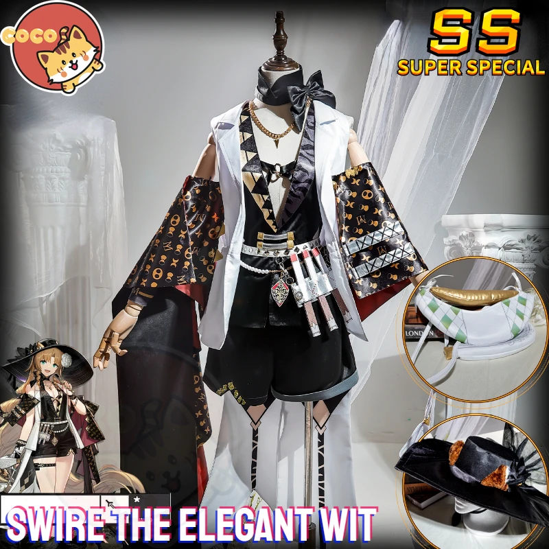 Костюм для косплея arknight Swire the Elegant Wit, костюм для косплея, косплей-костюм для косплея, косплей-костюм для косплея, Swire the Elegant Wit Wig CoCos-SS
Костюм для косплея arknight Swire the Elegant Wit, костюм для косплея, косплей-костюм для косплея, косплей-костюм для косплея, Swire the Elegant Wit Wig CoCos-SS