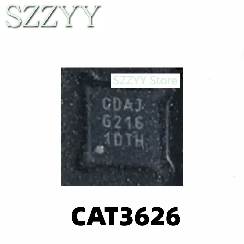5PCS CAT3626 CAT3626HV4-GT2 CAT3626HV4-T2 screen printed CDAJ QFN16 package
5PCS CAT3626 CAT3626HV4-GT2 CAT3626HV4-T2 screen printed CDAJ QFN16 package