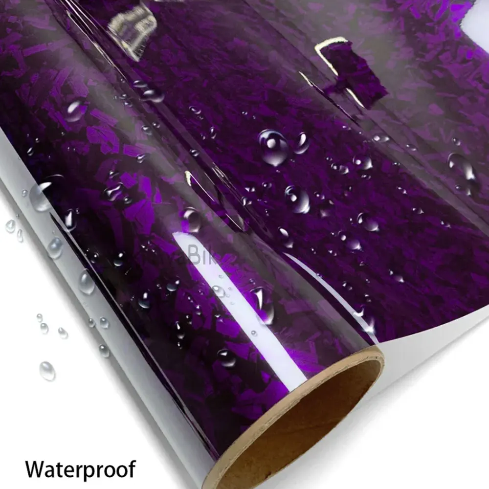 59x152CM Purple Gloss PET- Purple Matte 9D Forged Carbon Fiber Vinyl Car interior Wrapping Motorcycle Sticker With Air Release
59x152CM Purple Gloss PET- Purple Matte 9D Forged Carbon Fiber Vinyl Car interior Wrapping Motorcycle Sticker With Air Release
