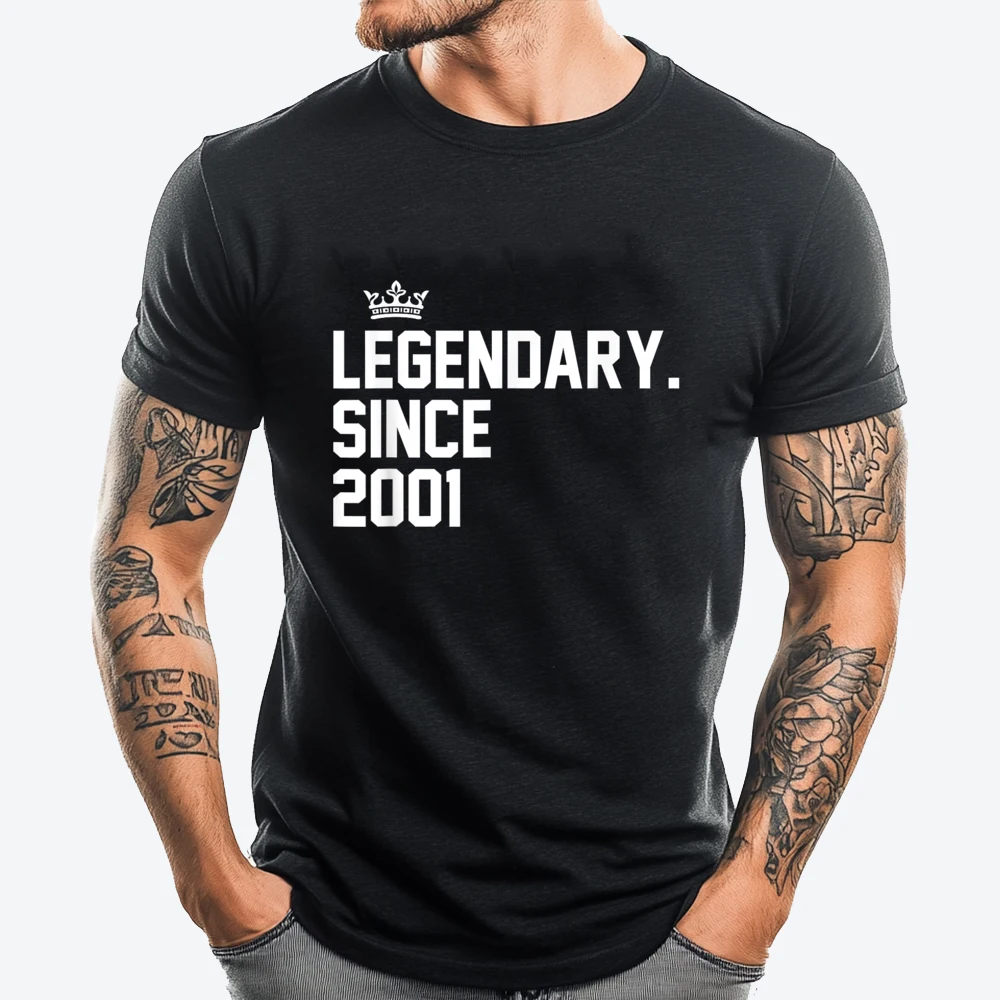 Retro Legendary Since 2001 23rd Birthday 23 Year Old Wholesale Tshirts 100 Pcs Luxury T-Shirt Aesthetic
Retro Legendary Since 2001 23rd Birthday 23 Year Old Wholesale Tshirts 100 Pcs Luxury T-Shirt Aesthetic
