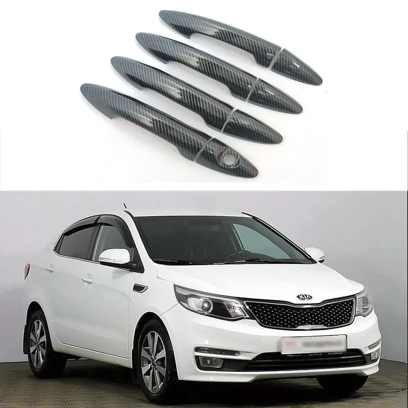 Gloss Black Door Handle Cover Sticker Trim For kia Rio3 K2 2011-2016 car Sticker Exterior Parts Accessories
Gloss Black Door Handle Cover Sticker Trim For kia Rio3 K2 2011-2016 car Sticker Exterior Parts Accessories
