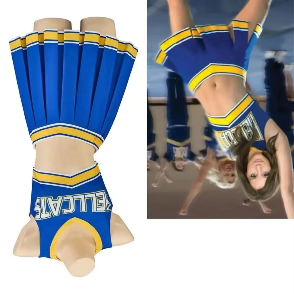 TV Hellcats Cosplay Costume Women Cheerleader Group Aerobics Dance Dresses Performance Outfit
TV Hellcats Cosplay Costume Women Cheerleader Group Aerobics Dance Dresses Performance Outfit