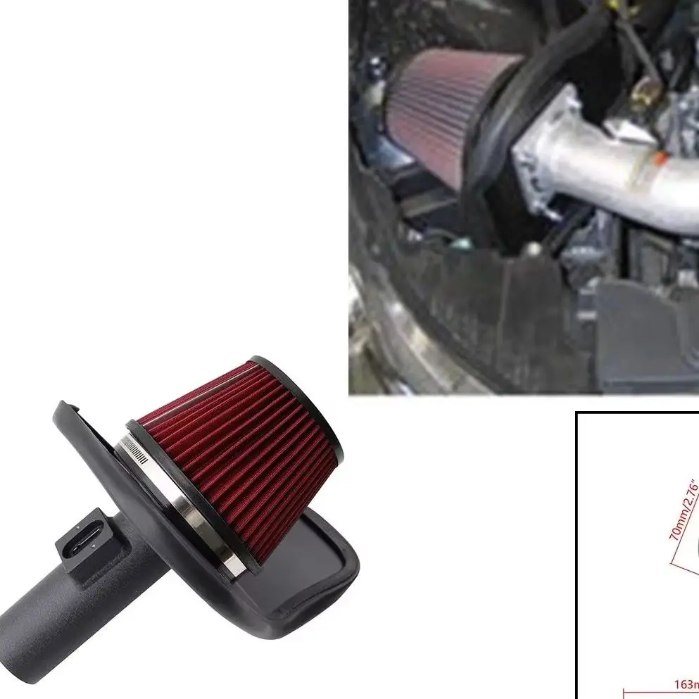 High Flow Filter 1.4L Turbo Cold Air Intake Kit With Red Heat Shield Fit Chevy Cruze 2011-2015
High Flow Filter 1.4L Turbo Cold Air Intake Kit With Red Heat Shield Fit Chevy Cruze 2011-2015