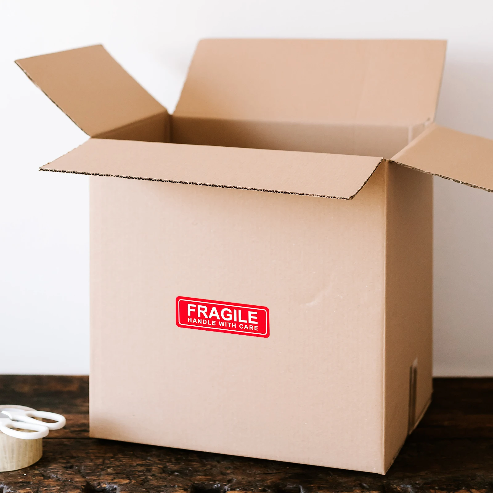 2 Rolls Fragile Stickers Moving Warning Packaging for Boxes Label Labels Shipping Copperplate
2 Rolls Fragile Stickers Moving Warning Packaging for Boxes Label Labels Shipping Copperplate