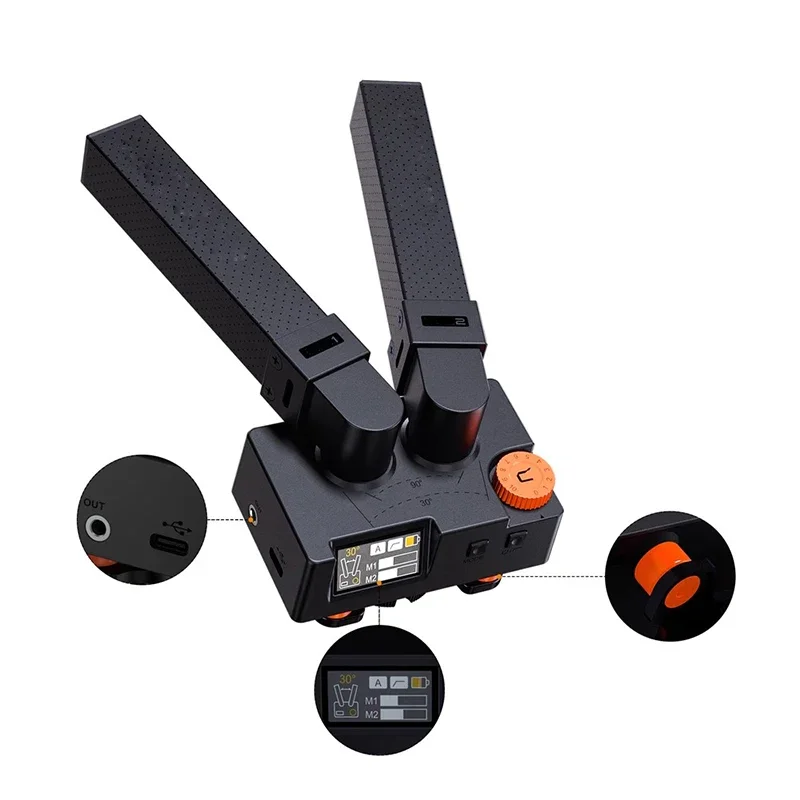 Traxshot PRO Transformable Shotgun Microphone for Canon Nikon Sony Camera Phone Tablet Computer PC Video Recording
Traxshot PRO Transformable Shotgun Microphone for Canon Nikon Sony Camera Phone Tablet Computer PC Video Recording