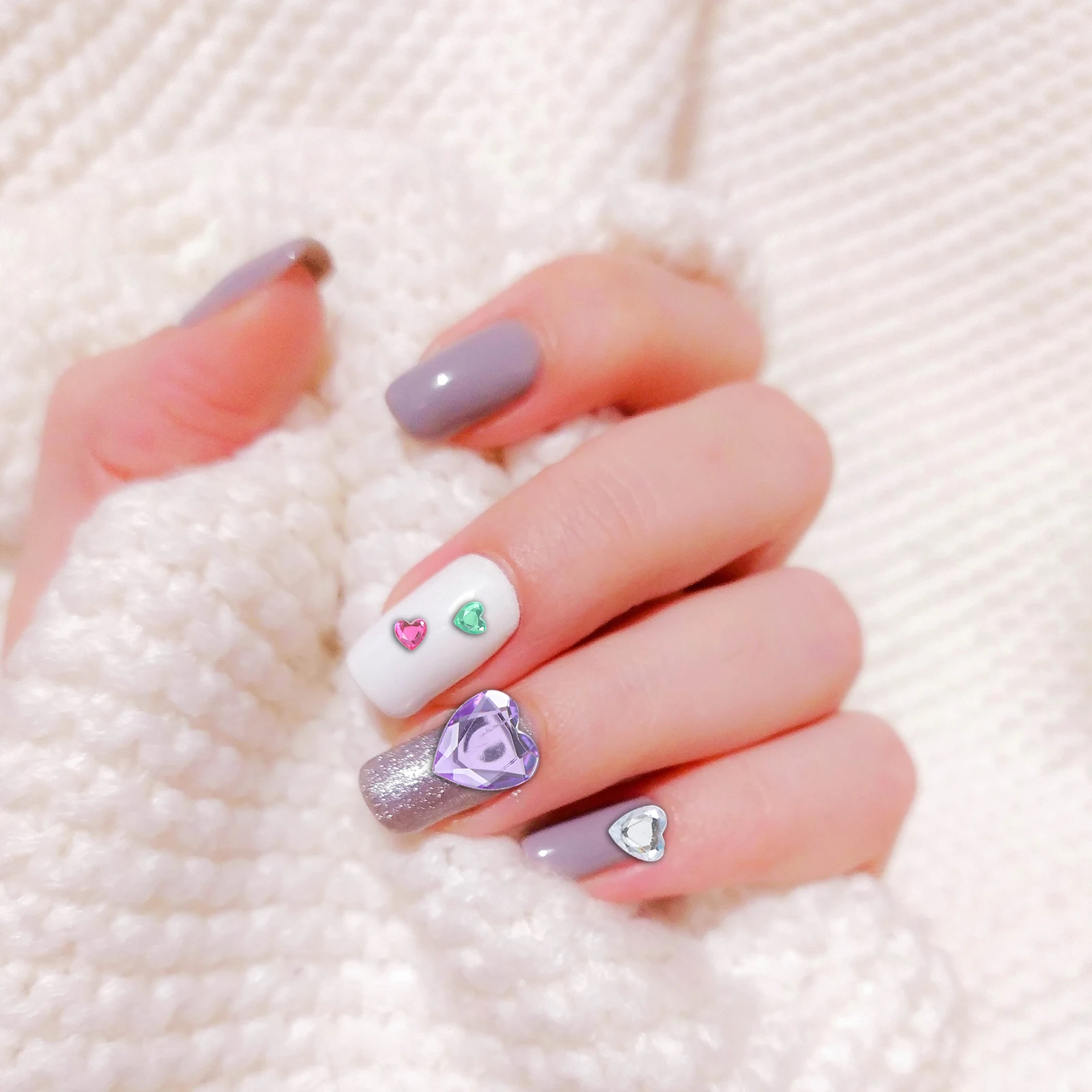 436 Pieces Heart Shaped Rhinestone Stickers Acrylic Gems Waterproof Adhesive Decorations Valentine Festival Nails Phone Cup
436 Pieces Heart Shaped Rhinestone Stickers Acrylic Gems Waterproof Adhesive Decorations Valentine Festival Nails Phone Cup