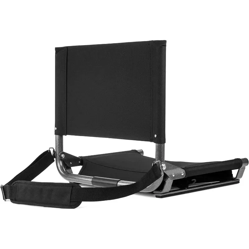 Portable Stadium Seat with Back Support - 17" Lightweight Folding Chair for Long Sports & Concert Events
Portable Stadium Seat with Back Support - 17" Lightweight Folding Chair for Long Sports & Concert Events