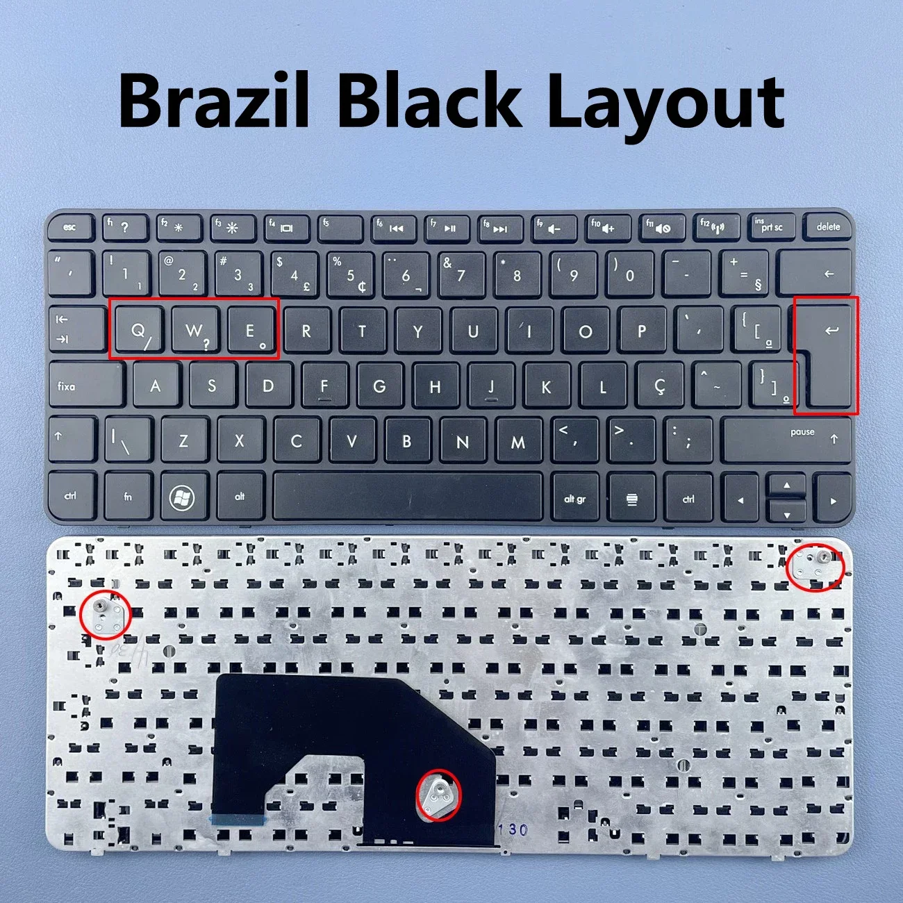 Brazil Laptop Keyboard For HP Compaq mini 210-1000 1050 1015 1027 1003 1031 1048TU Series
Brazil Laptop Keyboard For HP Compaq mini 210-1000 1050 1015 1027 1003 1031 1048TU Series