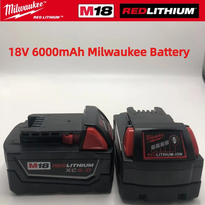 Original Genuine Milwaukee Battery, M18 battery, M18B6,5.0Ah 6.0Ah, Milwaukee 48-11-1860 48-11-1850 1840 Tool Lithium Battery
Original Genuine Milwaukee Battery, M18 battery, M18B6,5.0Ah 6.0Ah, Milwaukee 48-11-1860 48-11-1850 1840 Tool Lithium Battery
