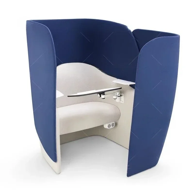 Office area Enclosed high-back single sofa chair Creative lounge area Business privacy Sofa seat
Office area Enclosed high-back single sofa chair Creative lounge area Business privacy Sofa seat