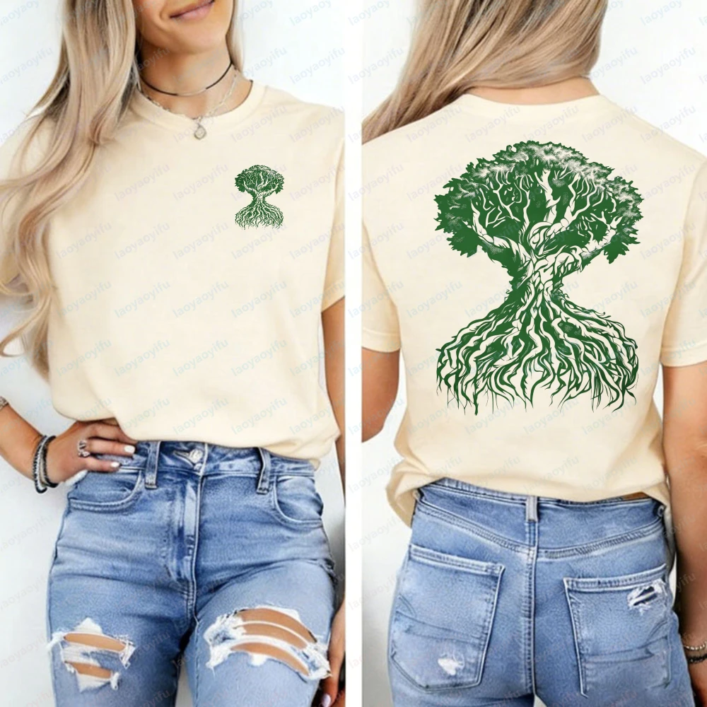 Tree of Life Shirt Earth Tone World Tree Cotton Tee Soft Vintage Style Graphic T Shirts Women Clothing Oversized T Shirt Y2k Top
Tree of Life Shirt Earth Tone World Tree Cotton Tee Soft Vintage Style Graphic T Shirts Women Clothing Oversized T Shirt Y2k Top