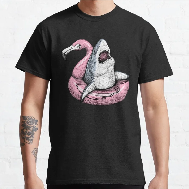 Cute Pool Shark - Ahhh Time to Relax Funny ocean animal Short-sleeve crewneck T-shirt for men large size Adult Tops S-6xl
Cute Pool Shark - Ahhh Time to Relax Funny ocean animal Short-sleeve crewneck T-shirt for men large size Adult Tops S-6xl