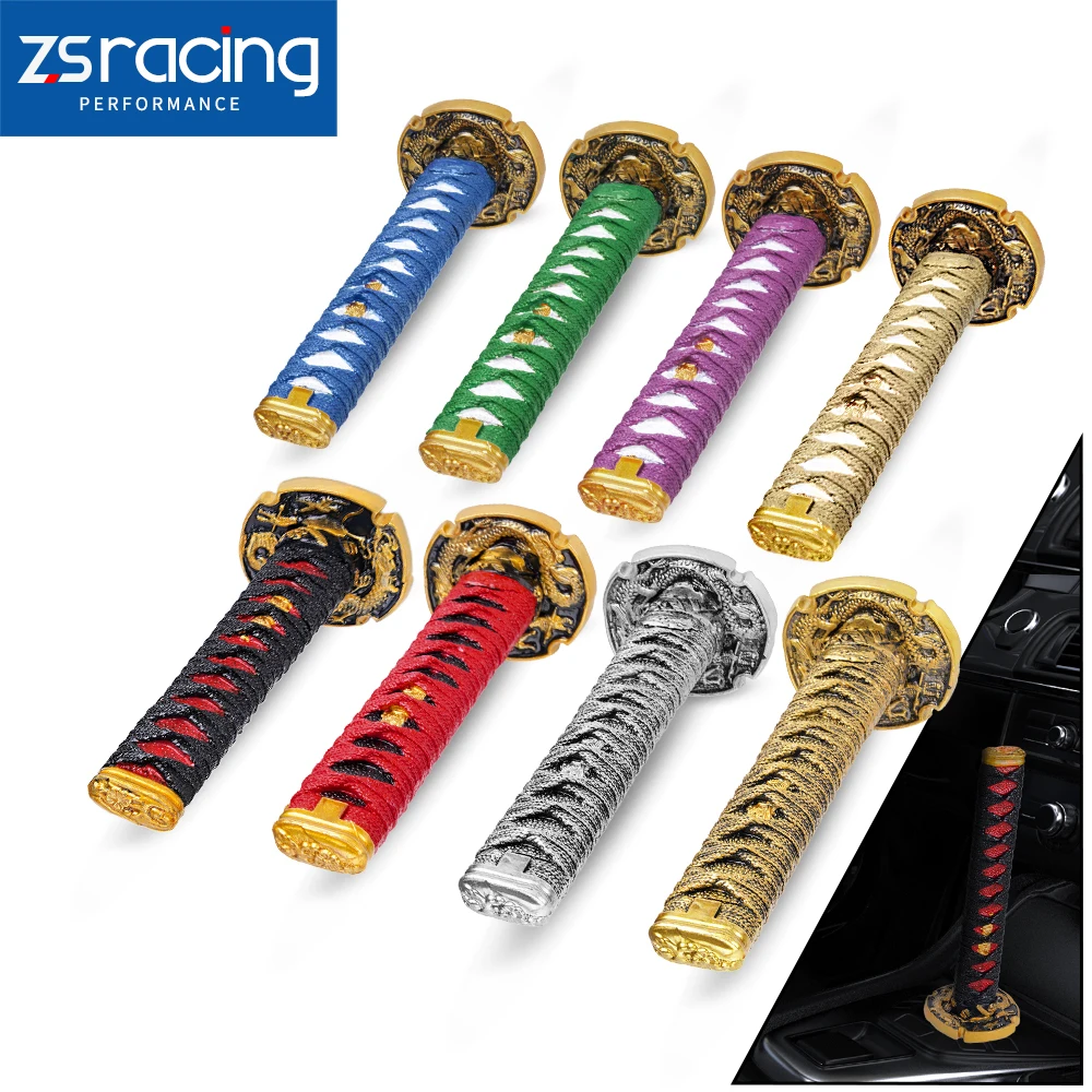 ZSRA-Universal 185mm/230mm JDM Katana Samurai Sword Shift Knob Shifter With Adapters Gear Shift knob SFN213-216
ZSRA-Universal 185mm/230mm JDM Katana Samurai Sword Shift Knob Shifter With Adapters Gear Shift knob SFN213-216