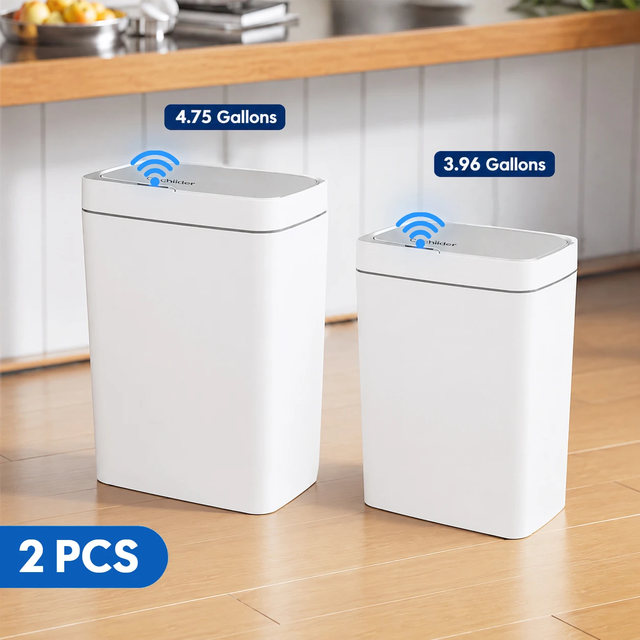 The smart trash can with touchless intelligent opening and automatic packaging features a waterproof sensor smart switch, suitable for various environments such as living rooms, bedrooms, offices, hotels, outdoors and kitchens.
The smart trash can with touchless intelligent opening and automatic packaging features a waterproof sensor smart switch, suitable for various environments such as living rooms, bedrooms, offices, hotels, outdoors and kitchens.