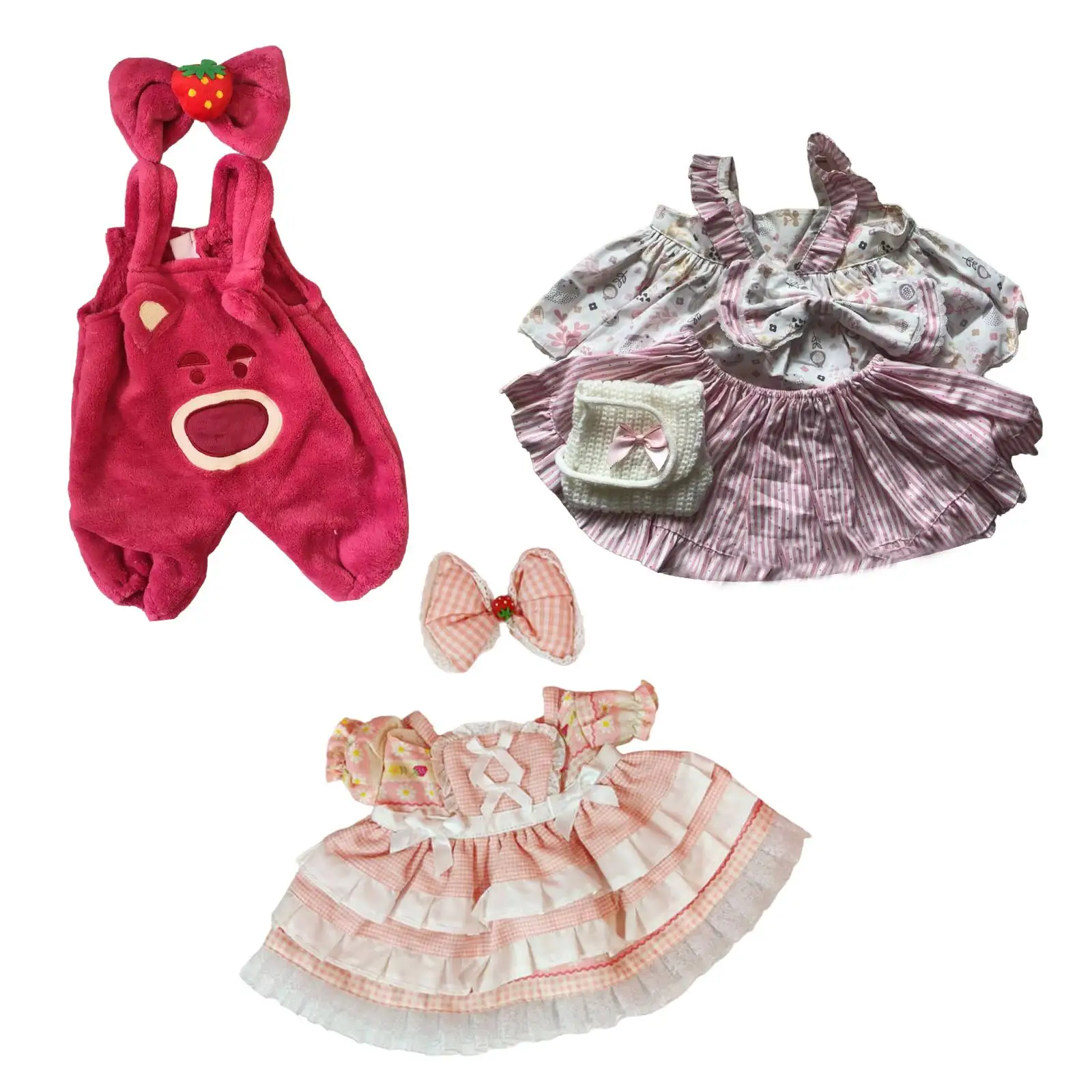Girl Doll Clothes Suit Doll Clothing Soft Pendant Doll for Little Girls Cute Pendant Doll Outfits Dress up for 22.83inch Doll
Girl Doll Clothes Suit Doll Clothing Soft Pendant Doll for Little Girls Cute Pendant Doll Outfits Dress up for 22.83inch Doll