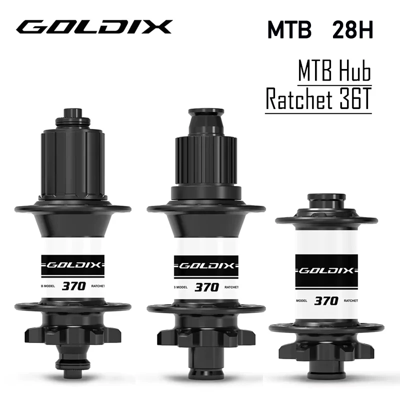 GOLDIX M370 Mountain Bike 28 Holes Bicycle Hub 36T Ratchet Sealed Bearing 6-bolt Disc Brake J-Bend 28 Holes BOOST for HG XD MS
GOLDIX M370 Mountain Bike 28 Holes Bicycle Hub 36T Ratchet Sealed Bearing 6-bolt Disc Brake J-Bend 28 Holes BOOST for HG XD MS