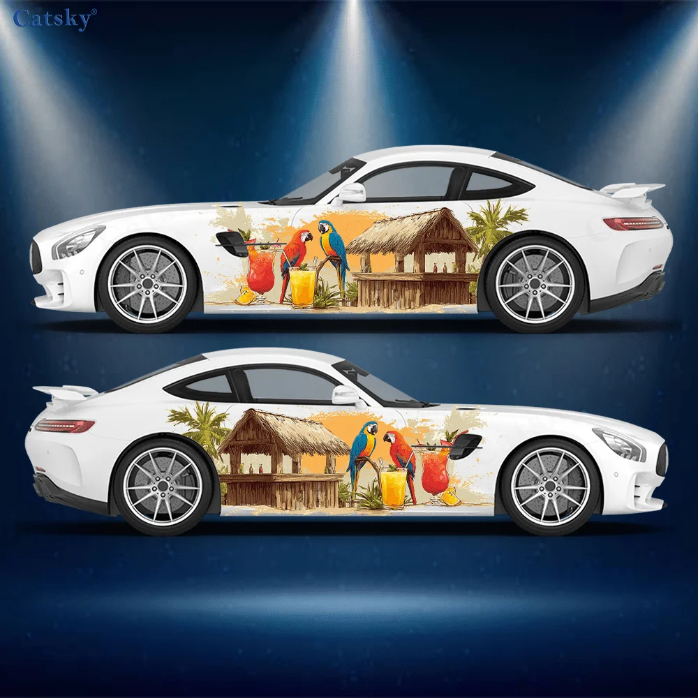 Two drinking parrots sticker vinyl car decals for car truck vehicle durable, fade resistant, easy to apply and remove
Two drinking parrots sticker vinyl car decals for car truck vehicle durable, fade resistant, easy to apply and remove