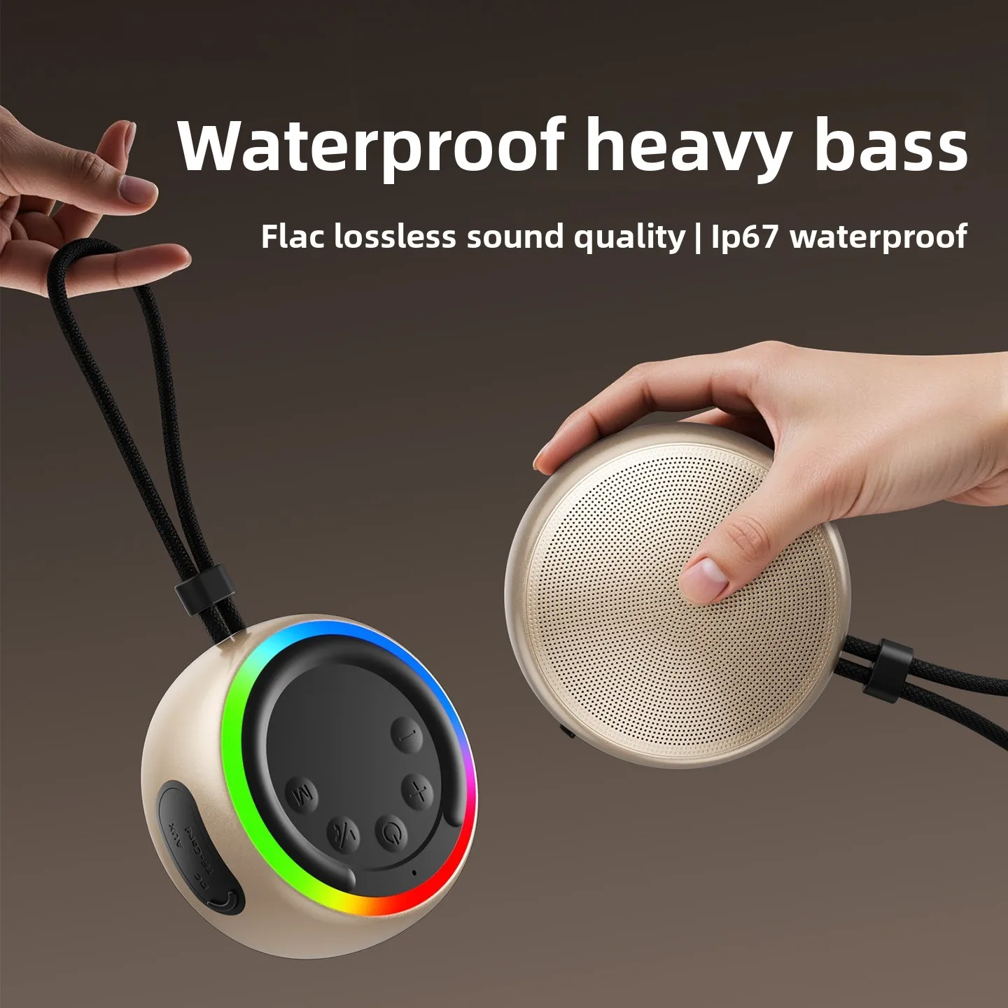 Мини-портативный автомобильный Bluetooth аудио водонепроницаемый металлический мембранный сабвуфер динамик TWS соединение
Мини-портативный автомобильный Bluetooth аудио водонепроницаемый металлический мембранный сабвуфер динамик TWS соединение