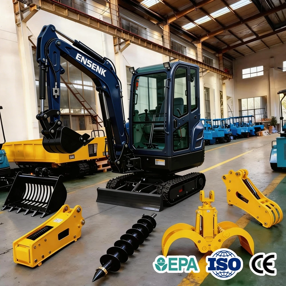 3.0Ton/2.5T Mini Excavator Kubota/Yanmar Construction Diggers For Farm Pelle Hydrauliques Suitable For Family
3.0Ton/2.5T Mini Excavator Kubota/Yanmar Construction Diggers For Farm Pelle Hydrauliques Suitable For Family