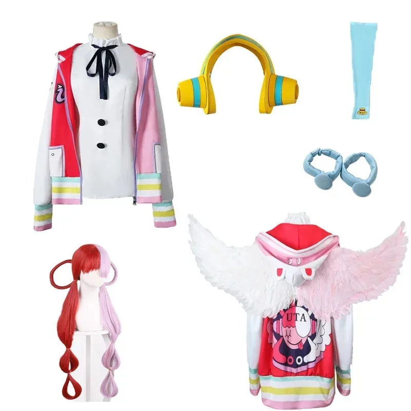 Anime Uta Cosplay Costume Film Red Uta Clothes Cute Dress Uniform Halloween Party Jackets Coat Dresses Suit Props Women Girl
Anime Uta Cosplay Costume Film Red Uta Clothes Cute Dress Uniform Halloween Party Jackets Coat Dresses Suit Props Women Girl